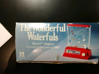 1976 Tomy The Wonderful Waterfuls Ring Toss - 6