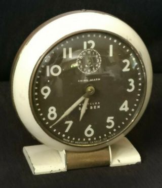 Vintage Westclox Big Ben Style Chime Alarm Clock 69 - C A2 Z3 In