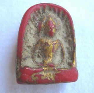 Unique 3d Sitting Thailand Asia Buddha Leklai Amulet Pendant