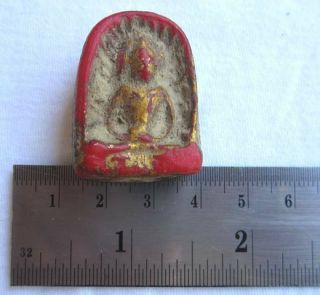 UNIQUE 3D SITTING THAILAND ASIA BUDDHA LEKLAI AMULET PENDANT 2