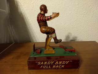Rare 1919 Sandy Andy Full Back Tin Toy - Wolverine Co
