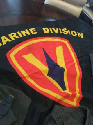 WW2 USMC Uniform Grouping Iwo Jima 5th Marine Division 5