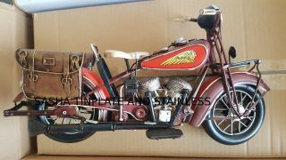 HARLEY DAVIDSON MOTORCYCLE BIKE tin tinplate blechmodell auto handmade 2