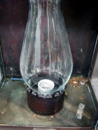 2 Two Set Lamp Light Lamps Copper Coach Lantern Lights Sconces Vintage 6