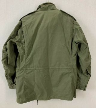 Vintage 1974 US Military M65 Olive Green Field Jacket Sz M EUC 3