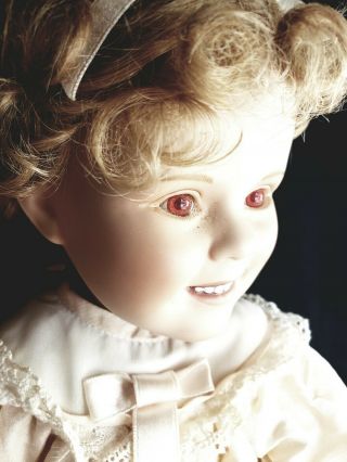 Demonic Haunted Shirley Temple Doll,  nausea,  doll,  use extreme caution 3