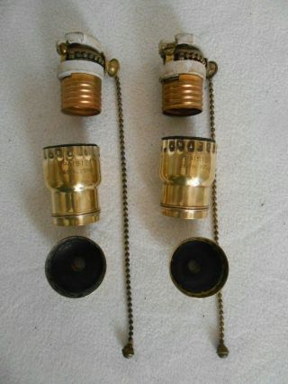 Antique Match Paisti Lamp Sockets For Chandelier,  Sconces,  Fixture,  Parts 3