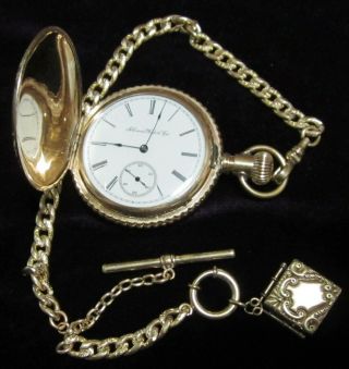 Fantastic Vintage Illinois Gold Filled Pocket Watch