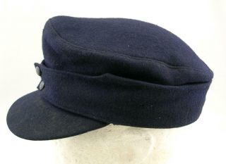 WW2 WWII GERMAN AUSTRIA ARMY ELITE YOUNG ORGANIZATION M43 DARK BLUE FIELD HAT 2