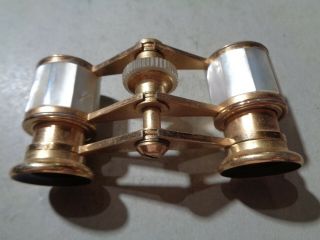 Antique Mother Of Pearl Opera Glasses