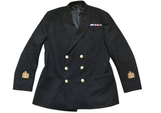 British Army Royal Navy Class I No 1 1b Jacket Rn Dress Double Breasted
