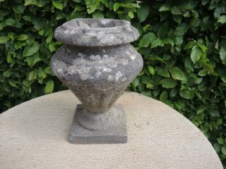 Small Antique Marble Stone Garden Urn 30 cm high (601) 2