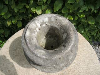 Small Antique Marble Stone Garden Urn 30 cm high (601) 5