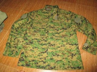 Rok South Korea Army Camo Shirt 95 - L 80 - 168,  Very Good