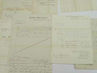 RARE Civil War Union Soldier Confererate Prison Camp Letters Louisville,  KY CS 3