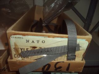 1 NATO 60s NOS,  STYLECRAFT 16mm vintage Nylon ballistic canvas 2