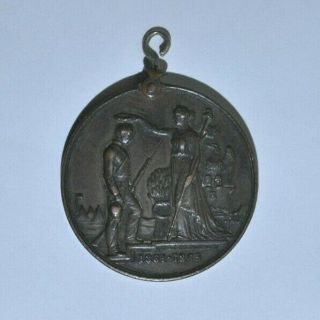 Civil War Veteran Bronze Medal,  Ohio Volunteer 68th Regiment Infantry