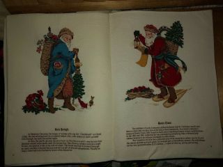Cranston Legend of Santa Claus book - completed - book panel - Christmas 4
