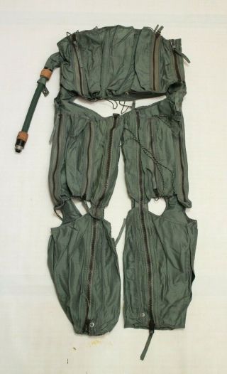 Us Csu - 3/p Pilot Flight Garment Cutaway Anti - G Suit 007 - 3660