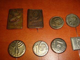 Israel KKL Independence Day 27 Different pin s 8 - 51 JNF K.  K.  L Jewis Herzl army 2