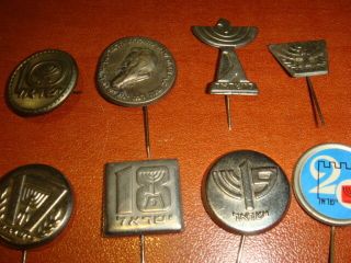Israel KKL Independence Day 27 Different pin s 8 - 51 JNF K.  K.  L Jewis Herzl army 3