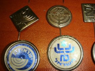 Israel KKL Independence Day 27 Different pin s 8 - 51 JNF K.  K.  L Jewis Herzl army 4