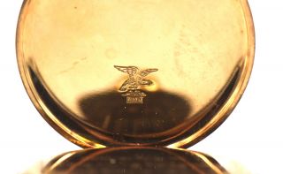 ANTIQUE PATEK PHILIPPE POCKET WATCH 14K GOLD RETAILED BY SHREVE CRUMP LOW c1913 10