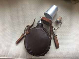 Vintage Swiss Army Water Canteen