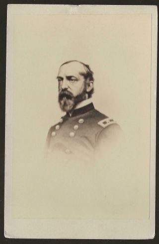 Civil War Cdv Union General George Meade Gettysburg