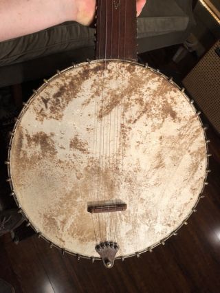 Pre 1900 (CIVIL WAR Era - 1890’s) 5 String Banjo ANTIQUE 4