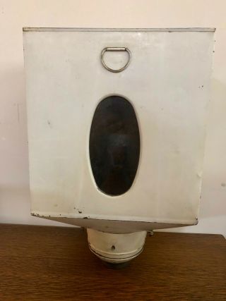 Vintage Antique Hoosier Cabinet Flour Bin With Sifter Hardware Bracket