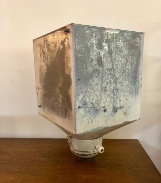 Vintage Antique Hoosier Cabinet Flour Bin With Sifter Hardware Bracket 3