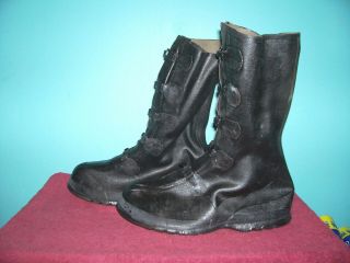 Vietnam Era (72) Sz.  11 Rubber 5 Buckle Boots (overshoes) Unissued