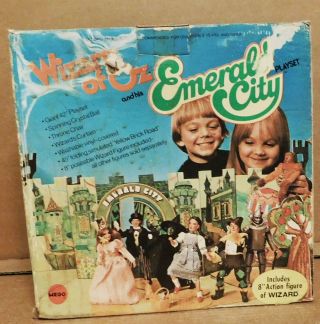 1974 Mego Wizard Of Oz Emerald City Playset 51511,  Mib,  Scarecrow.