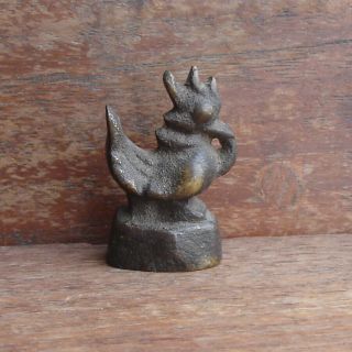 Antique Bronze Opium Weight,  Hintha Bird 50.  2 Grams