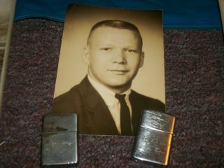 Named VIETNAM WAR Grouping 2 Plaques,  Flag,  ZIPPO & PENQUIN Lighters,  More 6