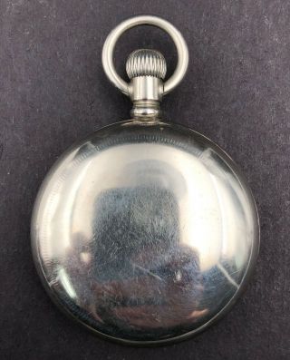 1901 Elgin 18s 21j Antique Pocket Watch Father Time 252/7 9035257 Running OF 2