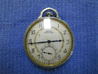 1926? Elgin Pocket Watch 17 Jewels - 18k Gold Filled Case - Senior Seventeen
