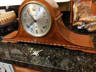 Stunning Sessions Mantle Clock With Westminster Chimes