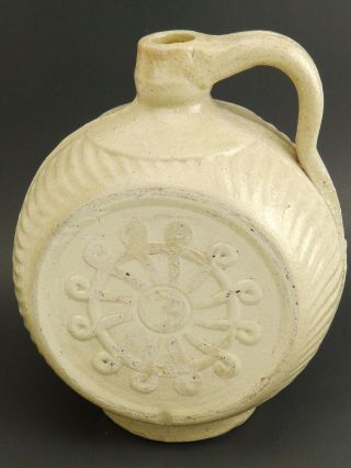 Antique 1891 Old Dexter Salt Glaze Whiskey Wheel Jug/bottle Butler Kentucky