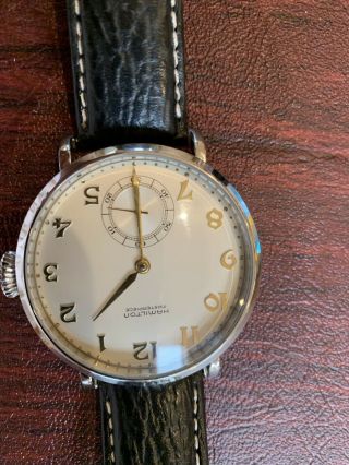 Hamilton Masterpiece Pre Eta Unitas Incabloc Watch 46mm 6498 Wristwatch