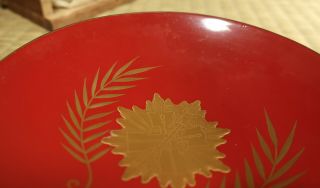 Lacquer Sake Cup / Japanese Army / Order of the Golden Kite / c.  1905 3