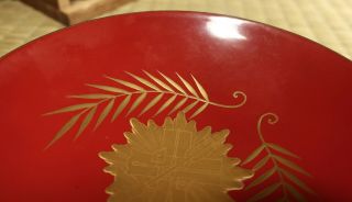 Lacquer Sake Cup / Japanese Army / Order of the Golden Kite / c.  1905 4