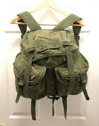 Vietnam War Us Army Arvn Rucksack Indigenous Ranger Pack X - Frame
