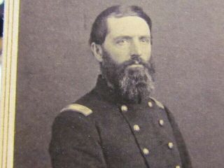 28th York Infantry Colonel Edwin F.  Brown Cdv Photograph