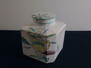 Emile Galle Faience Tea Caddy - Circa 1880 5