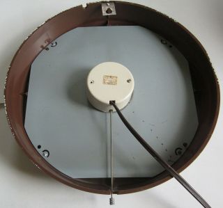 Vintage Mid Century Modern General Electric GE Model 2012 - R011 Wall Clock, 4