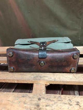 1964 Vintage Swiss Army Military Ammo Bag Bicycle Pannier 3