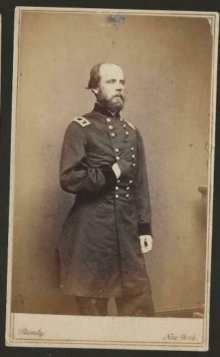 Civil War Cdv Union General Darius Couch By Brady
