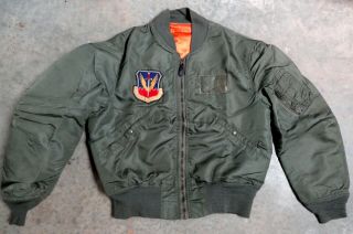 Us Air Force Tactical Air Command L - 2b Flying Jacket 1966